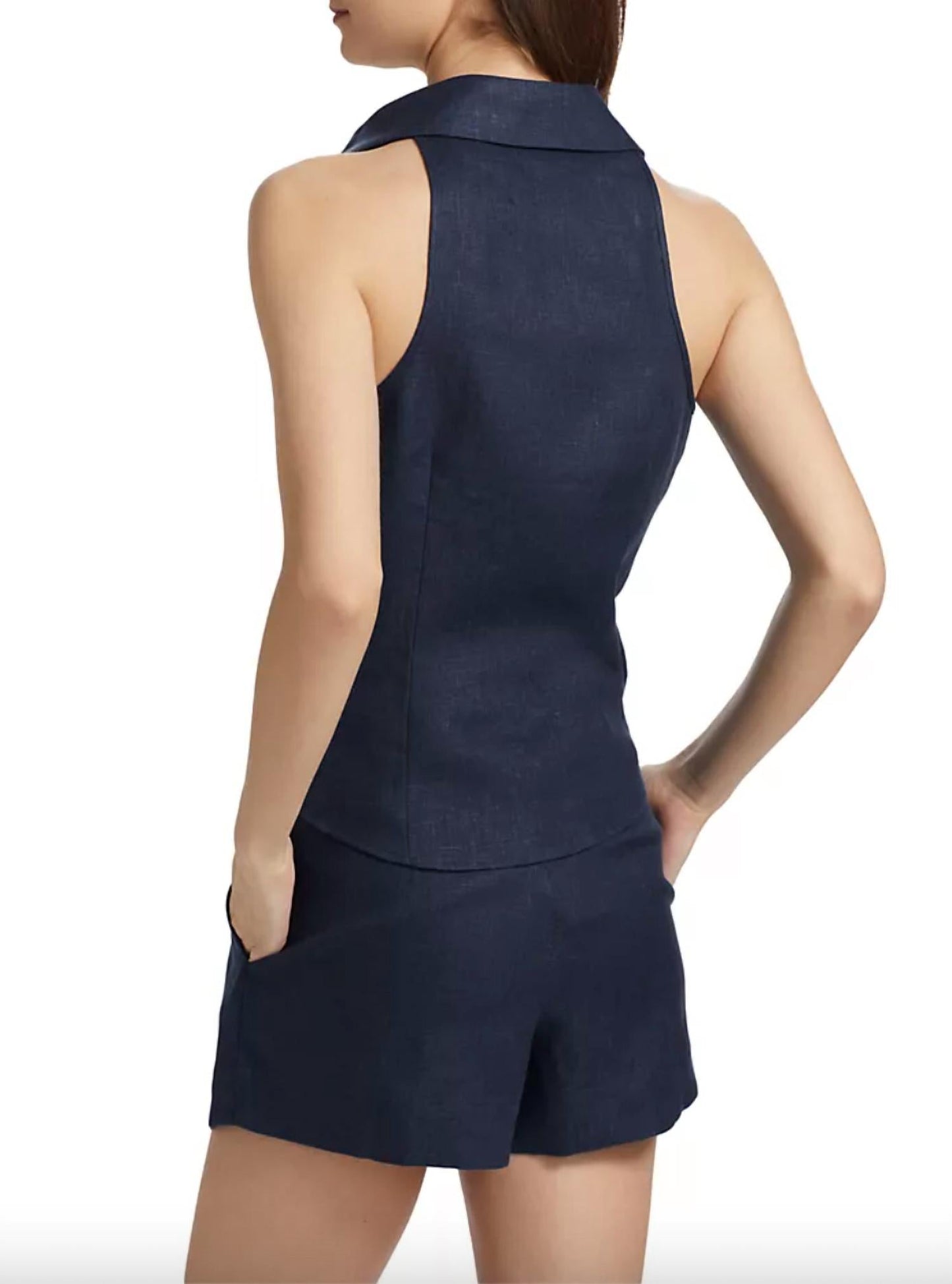 Hevron - Sloan V-neck Sleeveless Vest