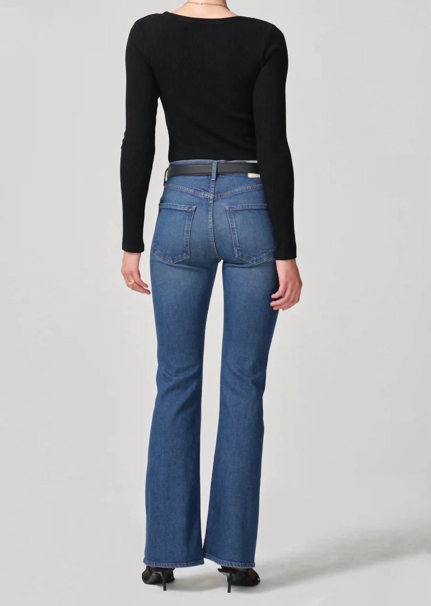 Citizens Of Humanity - Isola Mid Rise Flare Leg Jeans