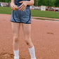 Courtside Kids - Girl's Gingham Super Short