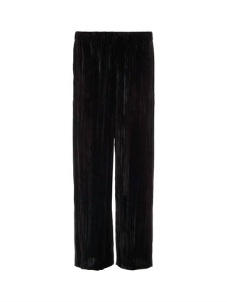 Eileen Fisher - Crushed Velvet Wide-leg Pant