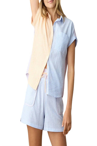 Flags & Anthem - Ramona Seersucker Dolman Shirt