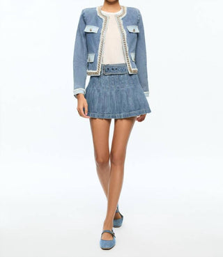 Alice + Olivia - Landon Cropped Jacket