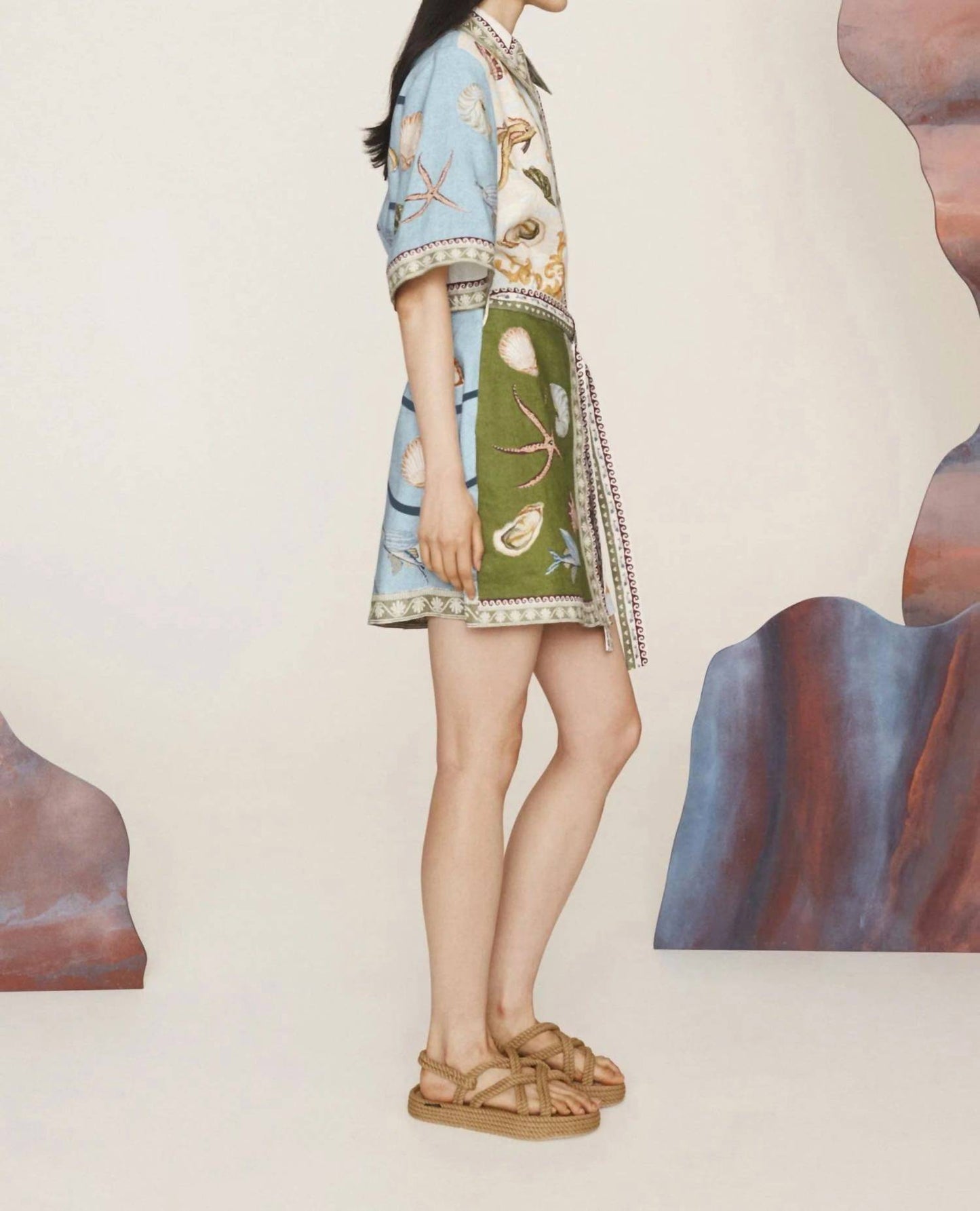 Alemais - Bath House Mini Dress