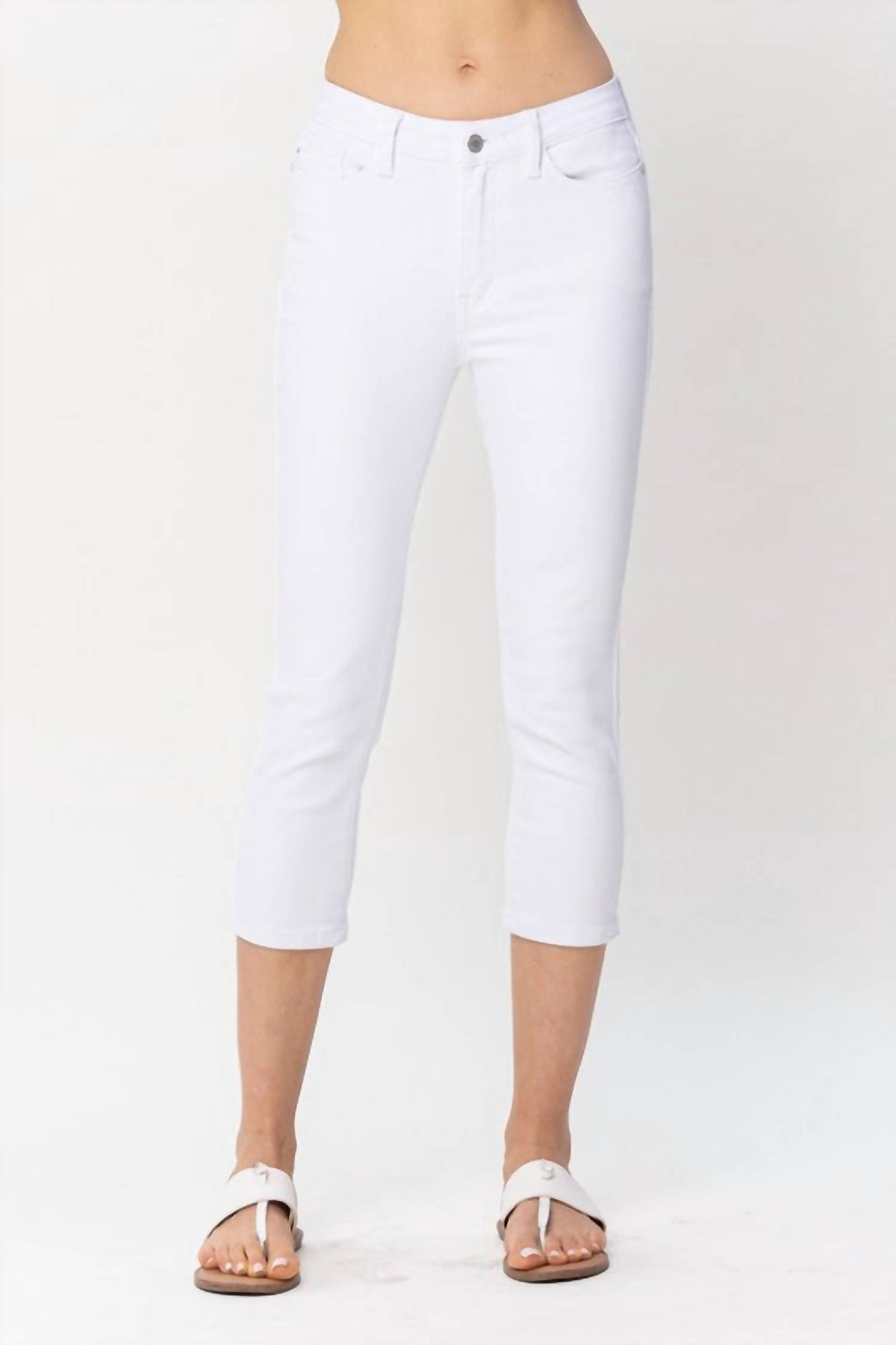Judy Blue - Mid-rise Crop Jeans