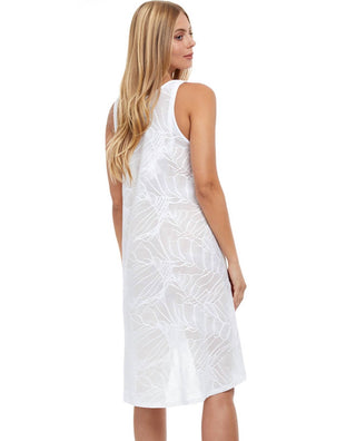 Profile By Gottex - High Low Mesh Beach Dress Cover Up