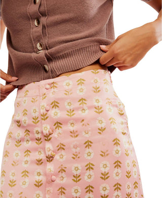 Free People - Analise Printed Midi Skirt