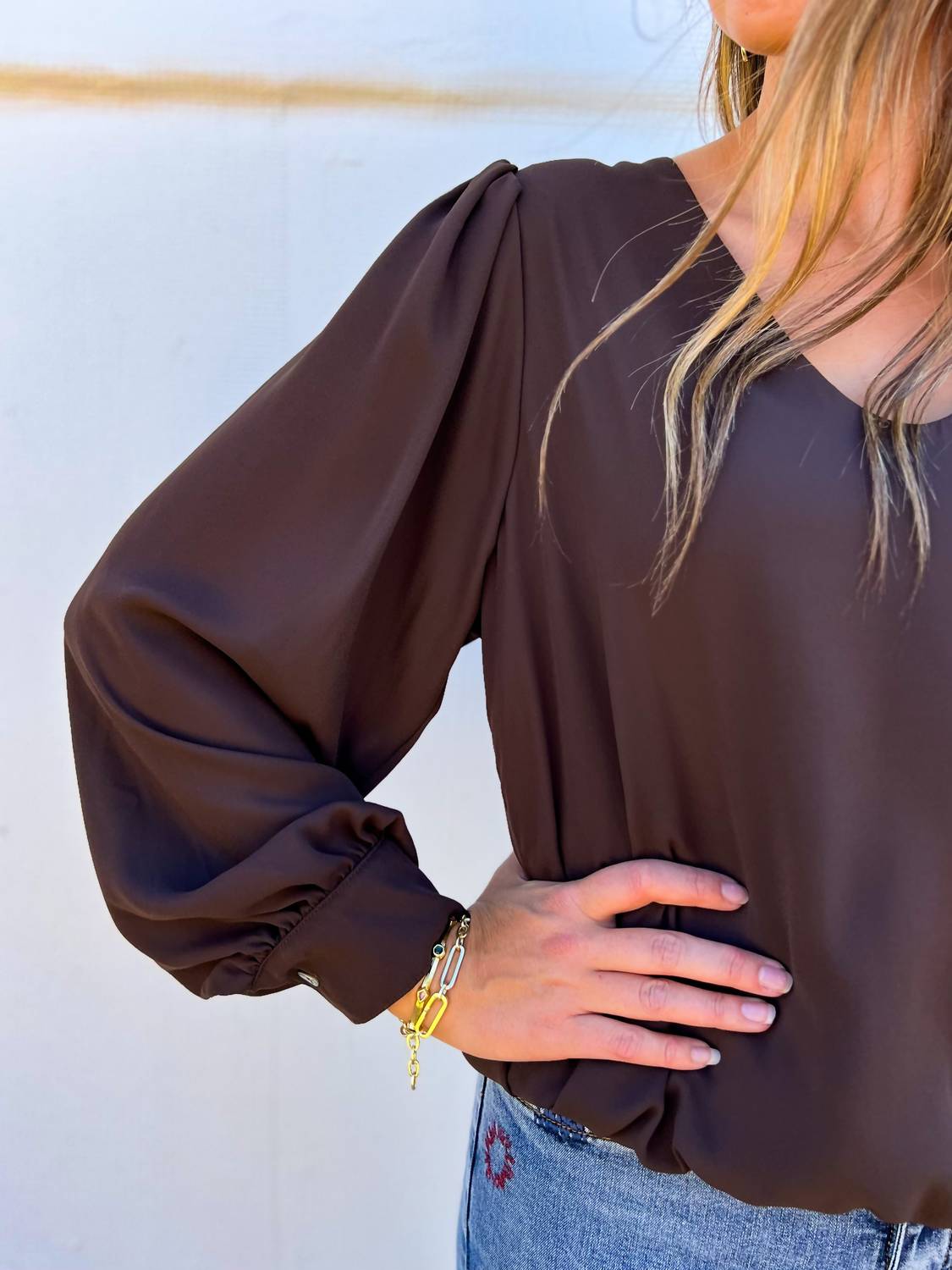 Karen Kane - Puff Sleeve Top