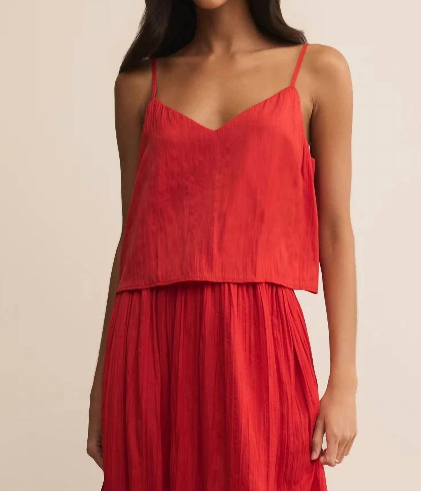 Z Supply - Fiore Crinkle Satin Tank