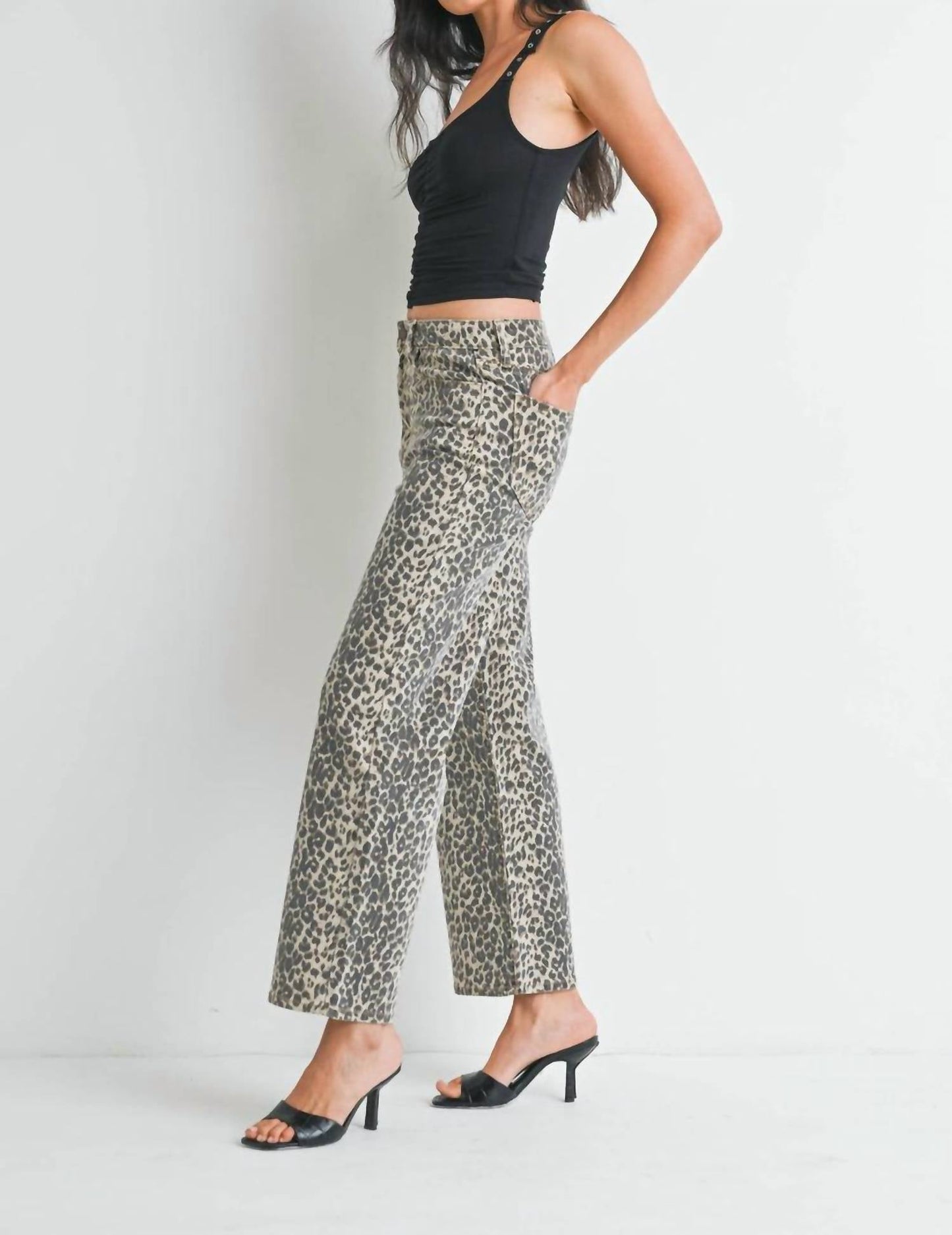 Jbd. - High Rise Leopard Jean