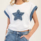 Eesome - Women's Star Side Drawstring Top