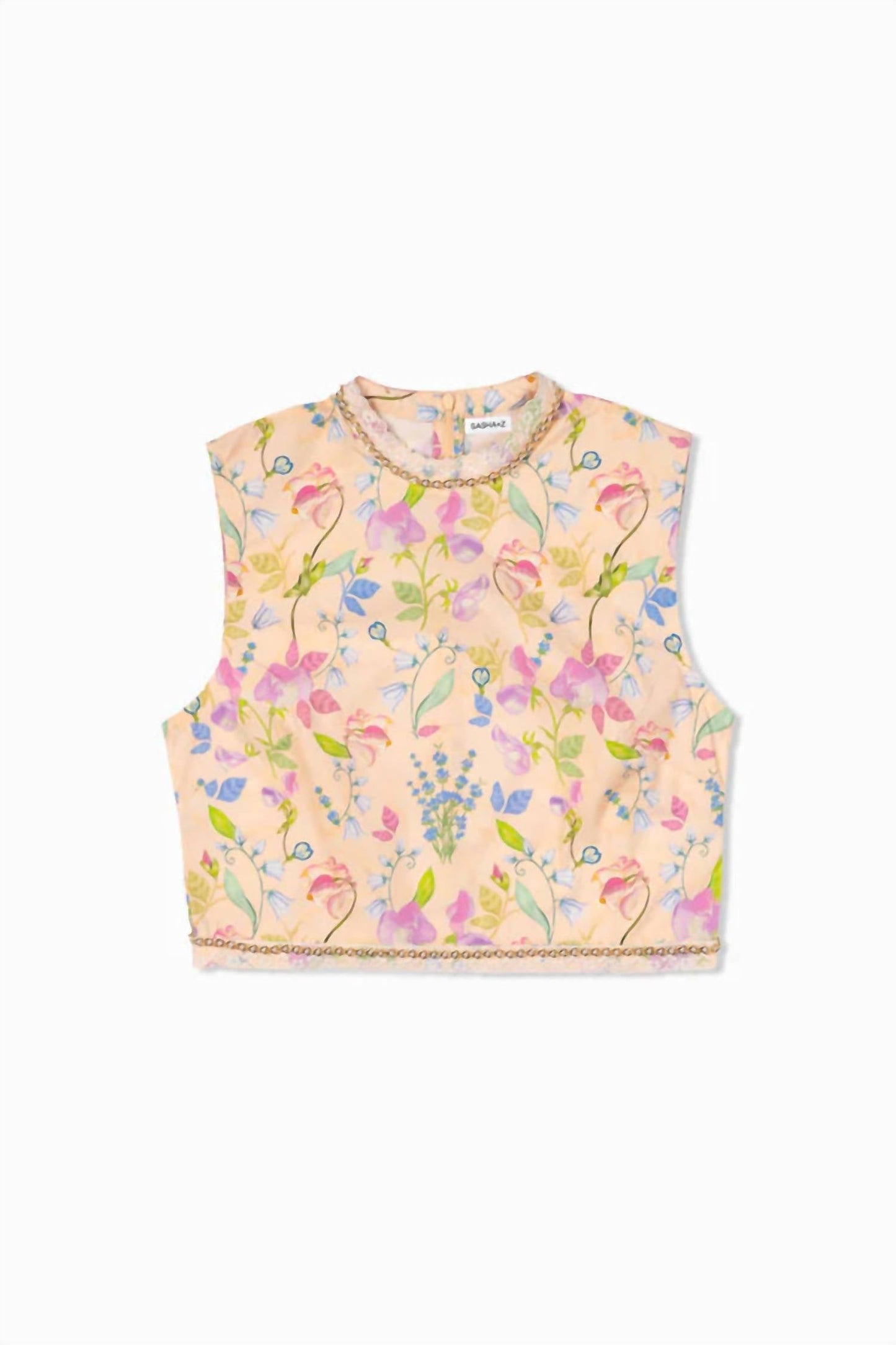 Sasha+Z - Floral Printed Crop Top