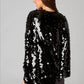 Buddylove - Large Dot Sequin Mini Dress