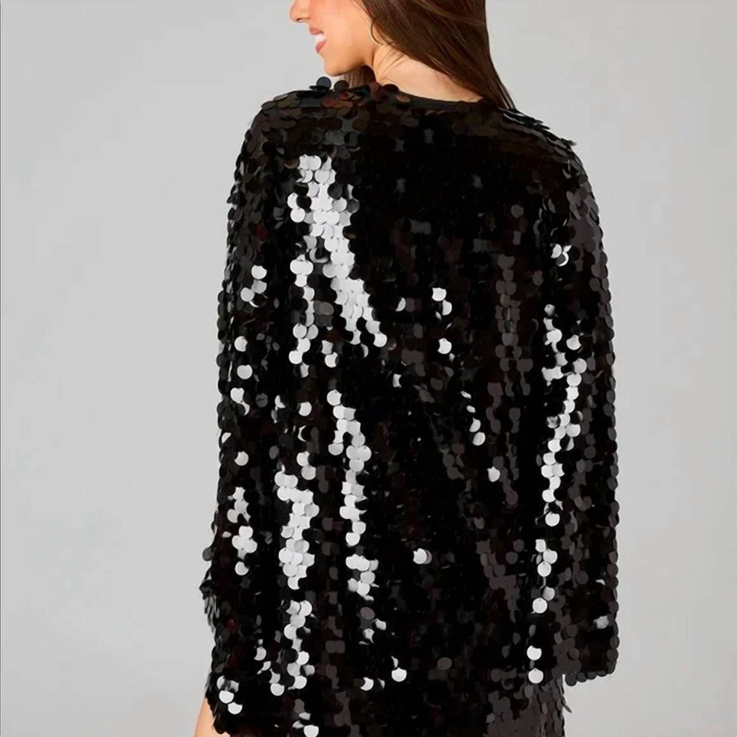 Buddylove - Large Dot Sequin Mini Dress