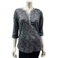 Fdj - Henley Printed Top