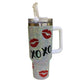 Nima Accessories - 40 oz XOXO Rhinestone Tumbler