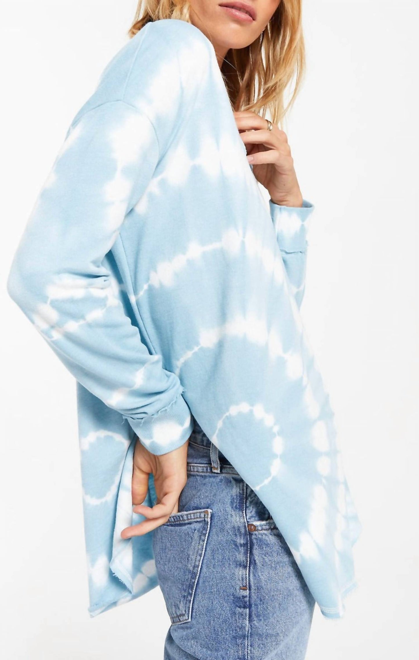 Z Supply - V-neck Spiral Tie-dye Weekender Top