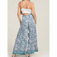 Angie - Boho Tie Waist Wide Leg Pants