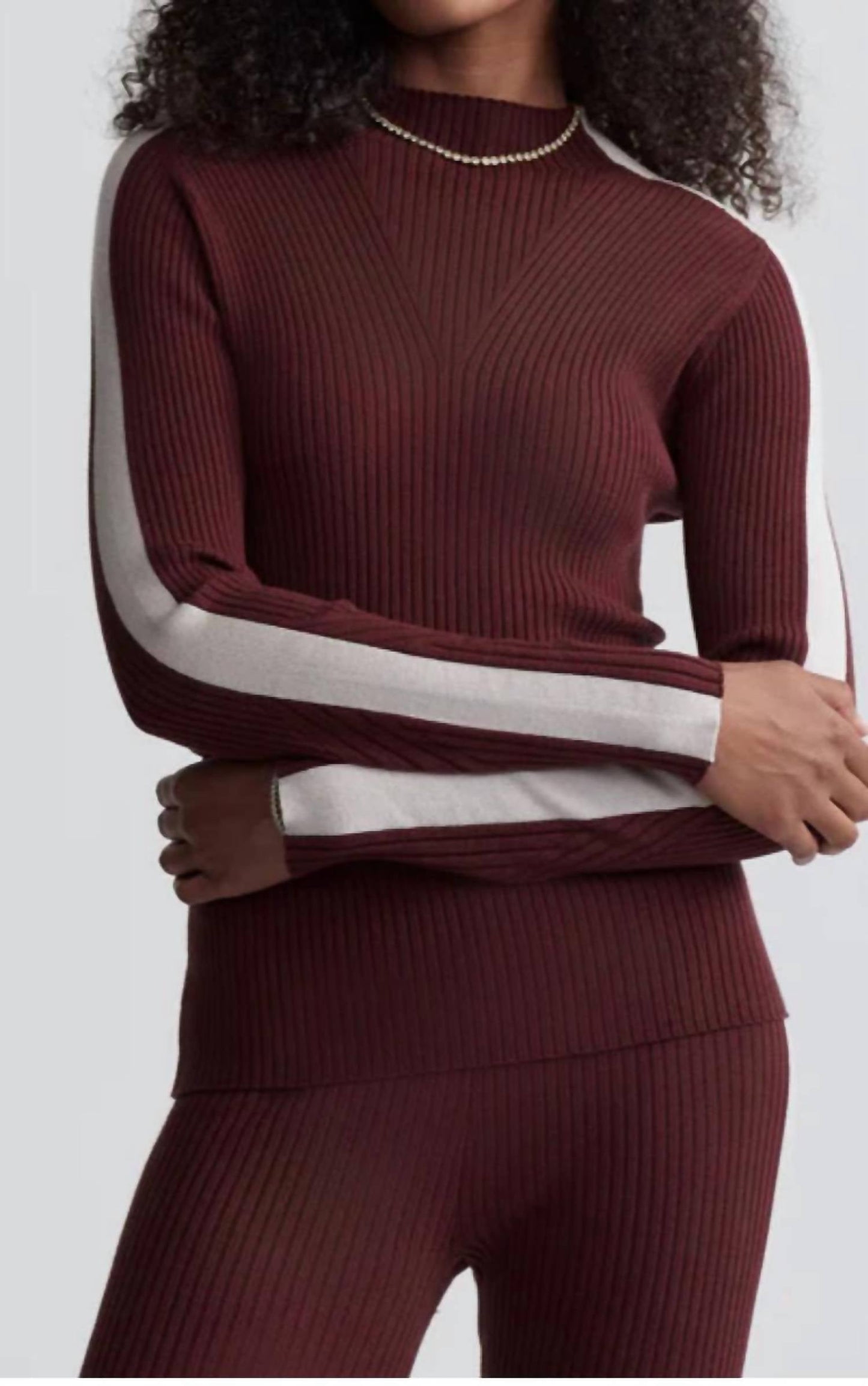 Varley - Wilshire Mock Neck Knit