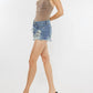 Kancan - Gizelle Mid Rise Boyfriend Shorts