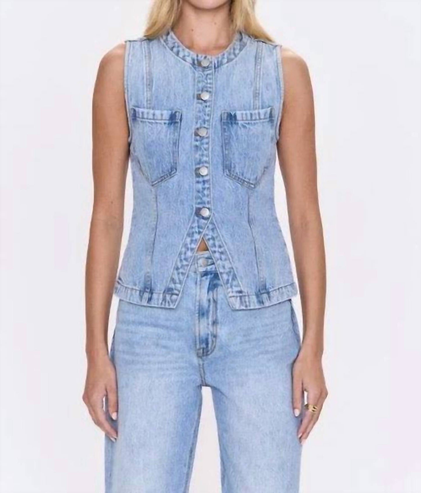 Pistola - Gia Fitted Collarless Vest