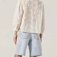 Astr - Savanna Eyelet Button Up Top