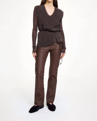 By Malene Birger - Florentina Long Leather Trousers