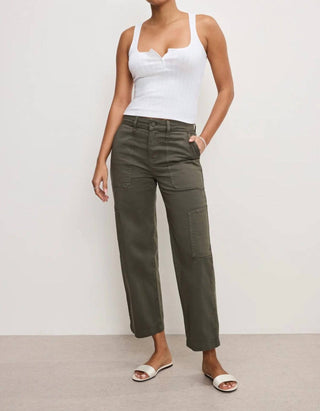 Good American - Pointelle Henley Tank Top