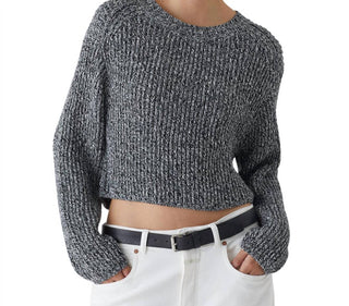 Closed - PURE ORGANIC COTTON CREW NECK SWEATER