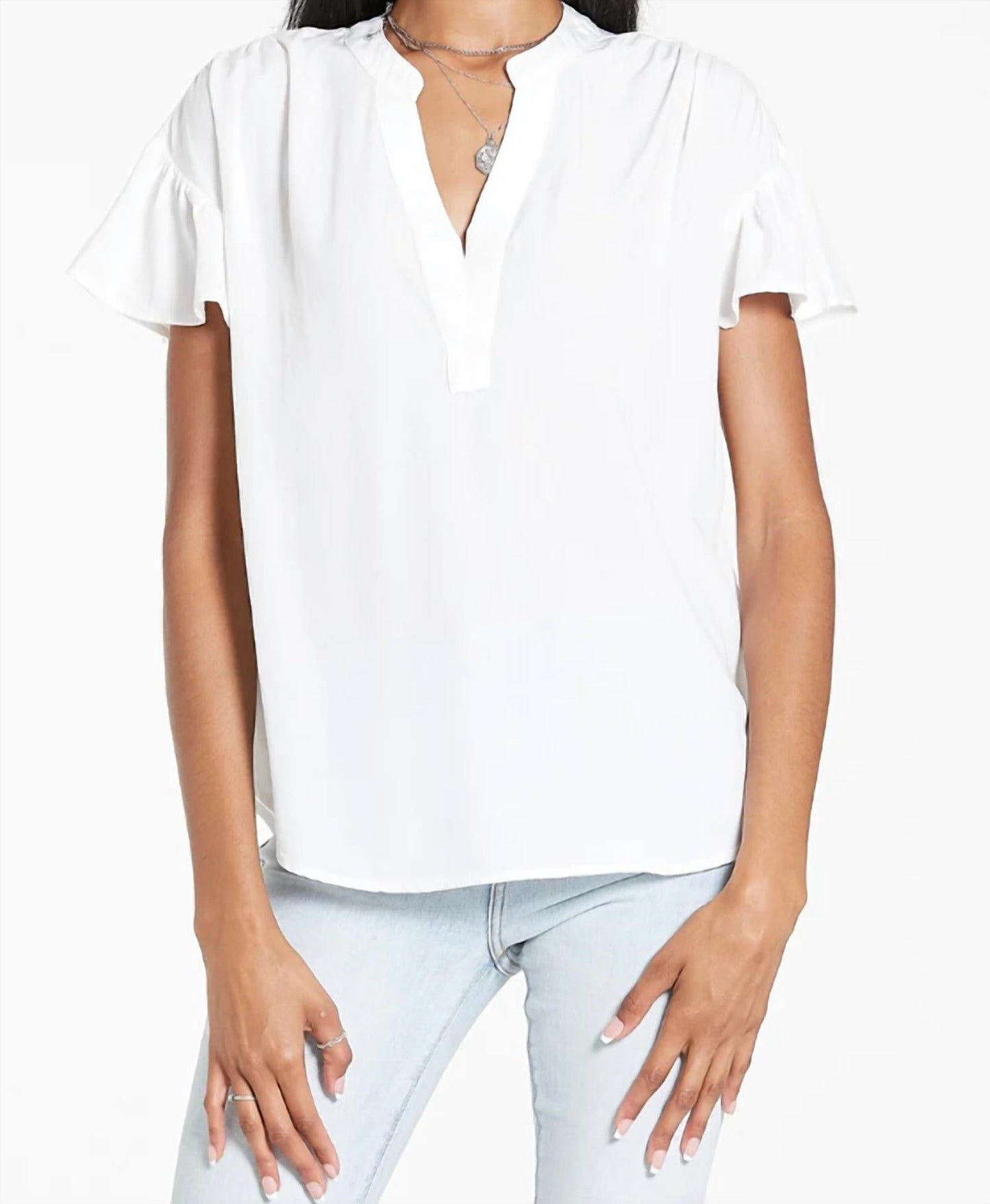 Dear John Denim - Women's Blake Flutter Sleeve Top