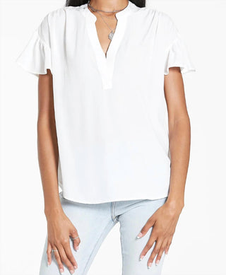 Dear John Denim - Women's Blake Flutter Sleeve Top