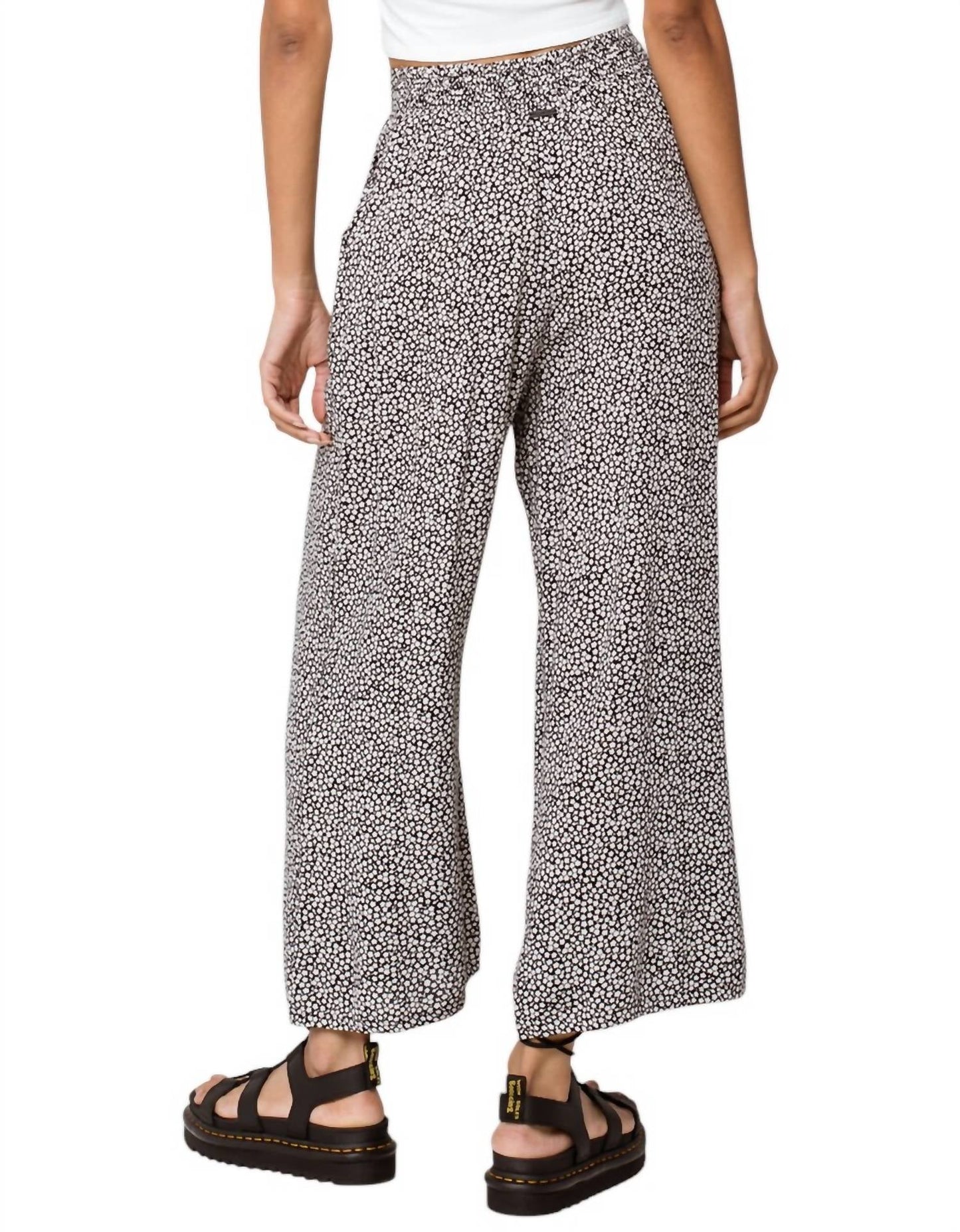 Billabong - Cut Through Wide Leg Printed Pants