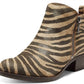 Lucky Brand - Women's Basel Low Cut Ankle Zipper Block Low Heeled Fashion Booties