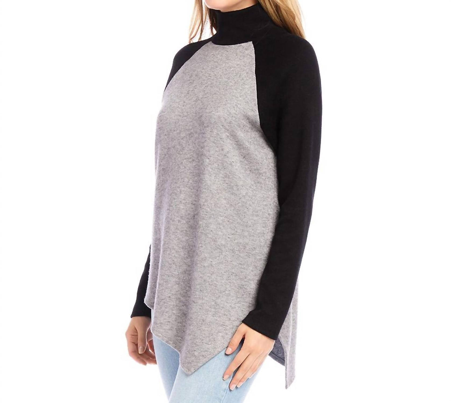 Karen Kane - Asymmetric Turtleneck Top