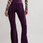 Free People - Penny Pull On Velvet Flare Pant