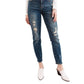 Judy Blue - Mid-Rise Destroyed Relaxed Fit Jeans