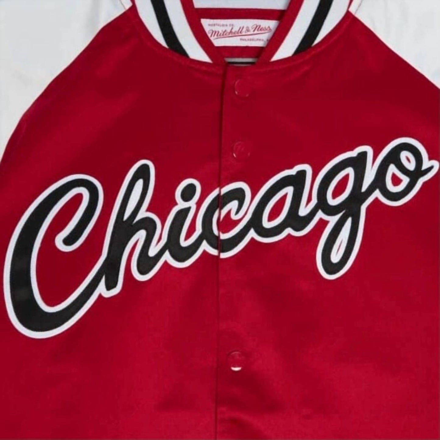 Mitchell & Ness - Chicago Bulls Primetime Lightweight Satin Jacket