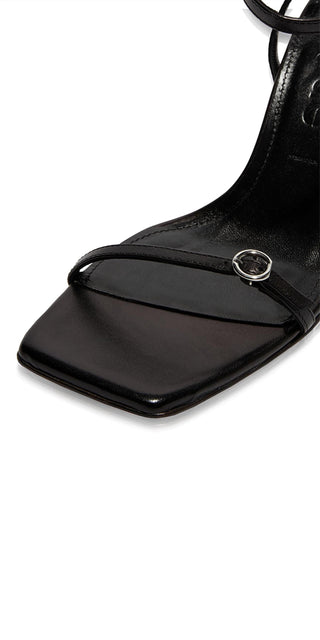 Aeyde - Women's Hallie Leather Heeled Sandals