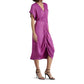 Steve Madden - Aimee Ruched Front Midi Dress