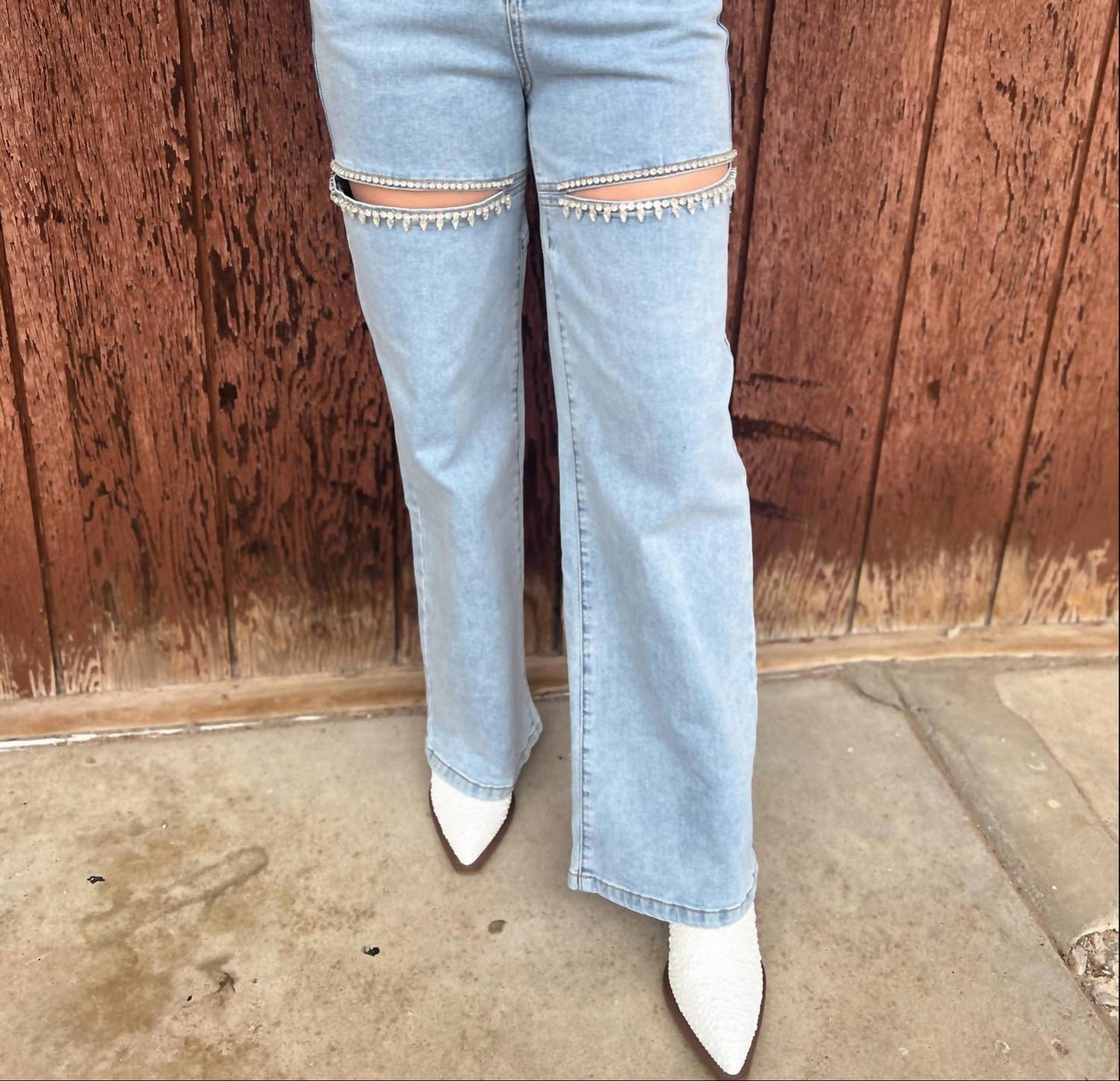 Blue B - Taylor Rhinestone Jeans