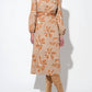 Adelyn Rae - Joy Embroidered Maxi With Side Cut Out Dress