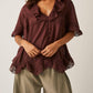 Free People - Isn't She Lovely Button Down Blouse