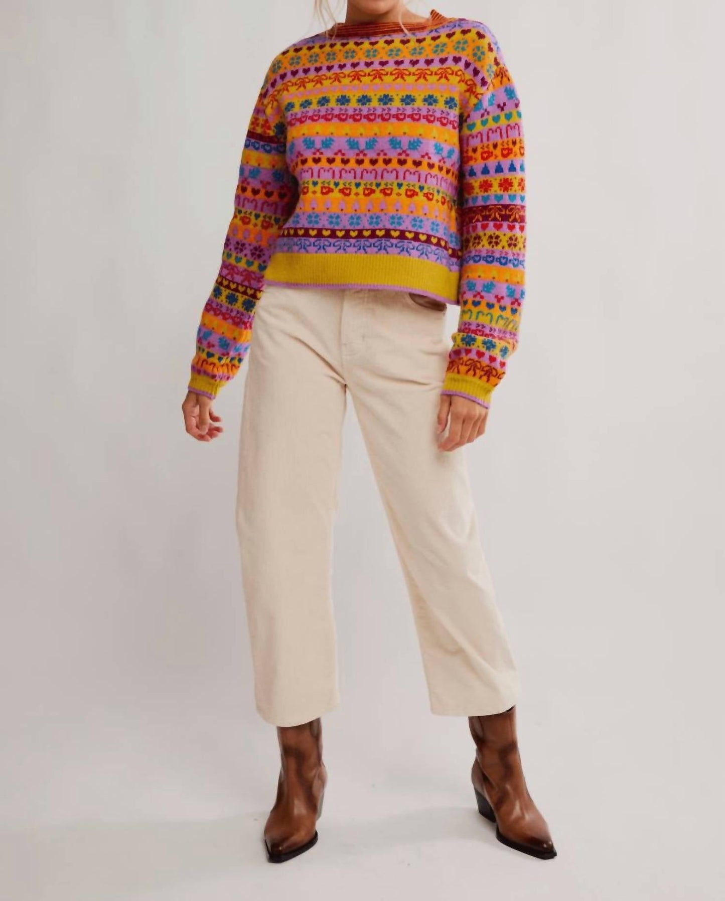 Free People - Favorite Things Long Sleeve Sweater