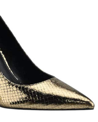 Marc Fisher - Women's Abilene 2 Snake Embossed High Heel Pumps