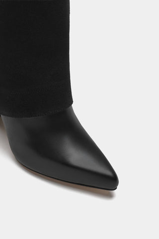 Dante Shoes - Women's Leather Tall Overlay Boots