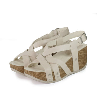 Bussola - Women's Felipa Cross Straps Wedge Sandals
