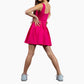 Miss Behave Girls - Betty Square Neck Pleated Dress