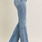 Judy Blue - Women's Mid Rise Boot Cut Jeans