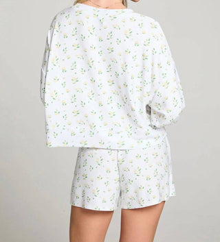 Chaser - All Over Lemons Long Sleeve Top