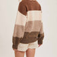 Bluivy - Women's Color Block Knit Sweater