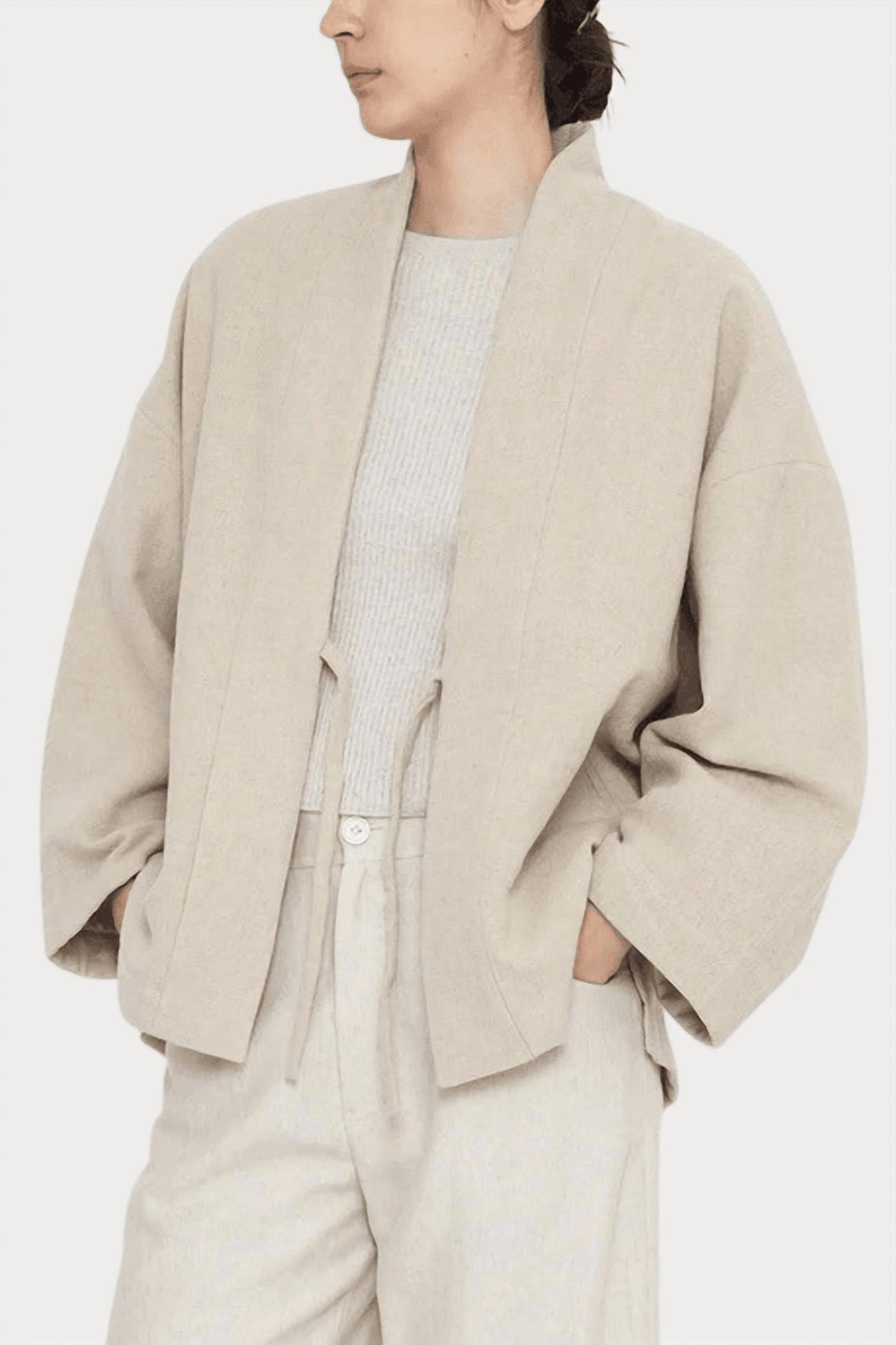 7115 By Szeki - Reversible Quilted Jacket